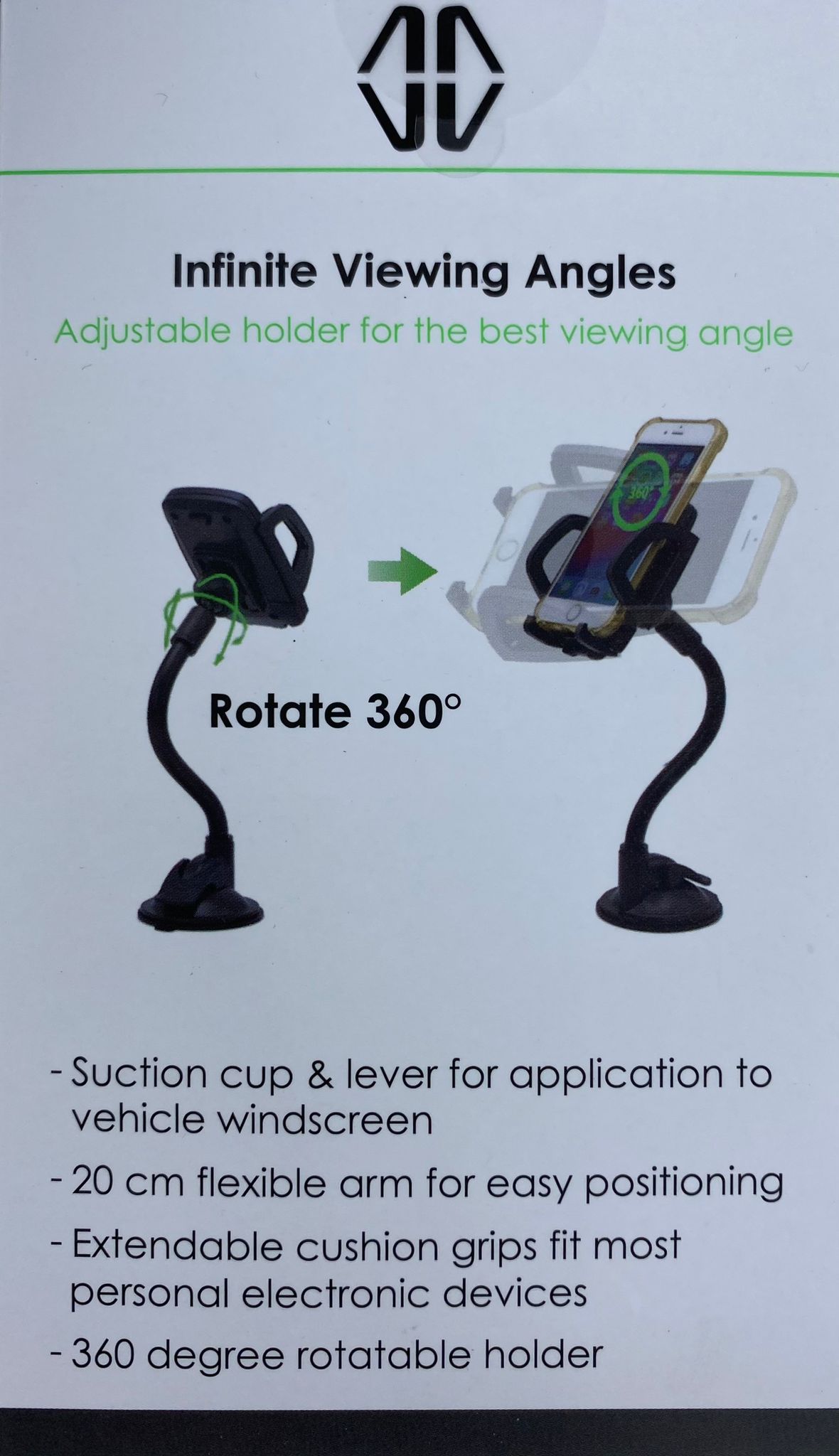 Car Phone Holder - Windscreen