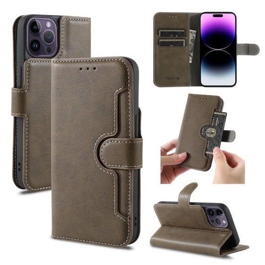 Samsung Galaxy S23 Plus Wallet Double Stiches Side Pocket Case