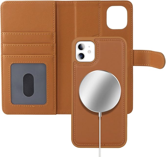 iPhone 12 Mini Wallet 2 in 1 Magnetic Case