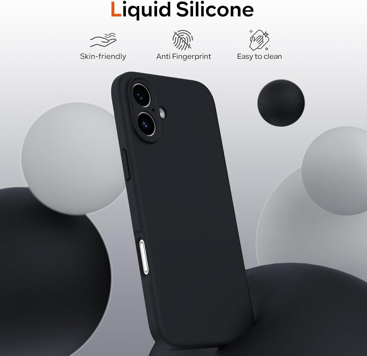 iPhone 16 Soft Silicone Case