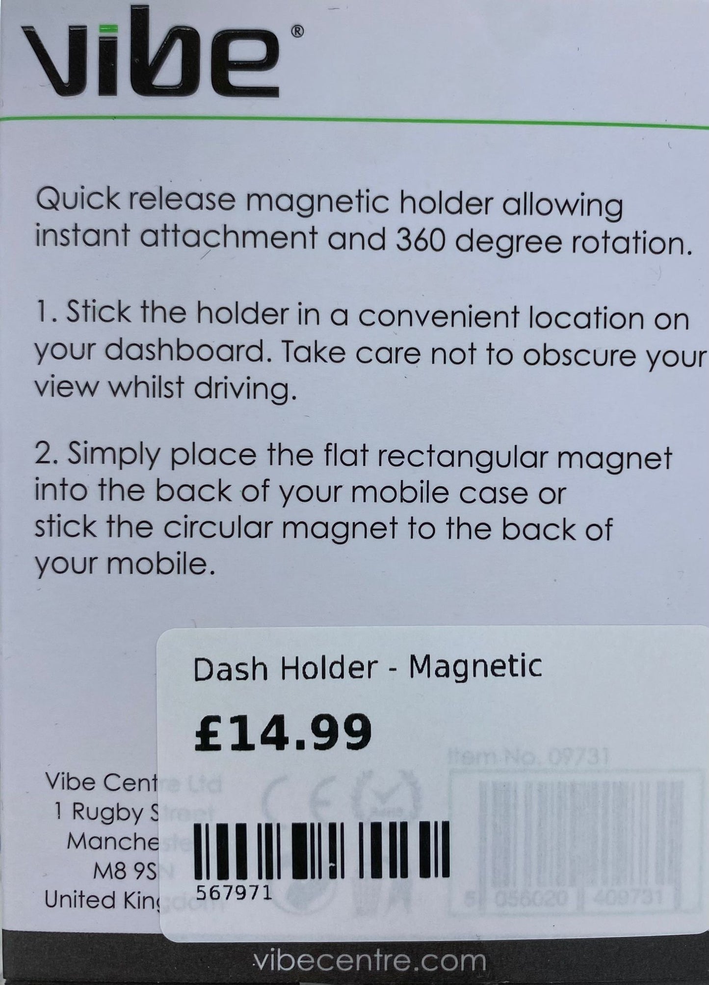 Dashboard Magnetic in-Car Phone Holder