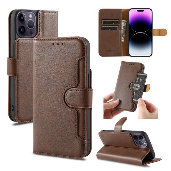 Samsung Galaxy S21 FE Wallet Double Stiches Side Pocket Case