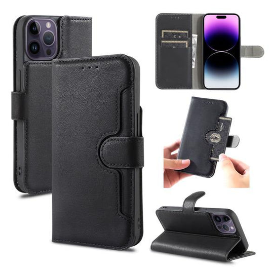 Samsung Galaxy S23 Wallet Double Stiches Side Pocket Case